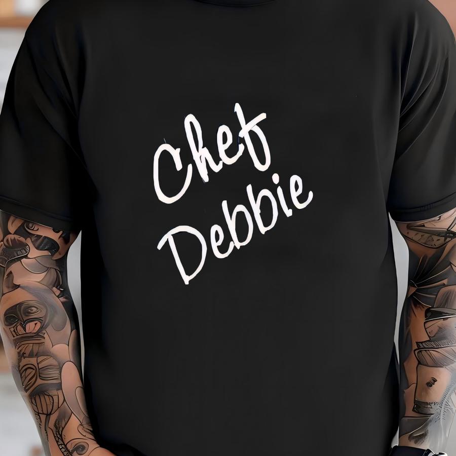 Custom Denim Apron: Personalized Chef Gift T-shirt