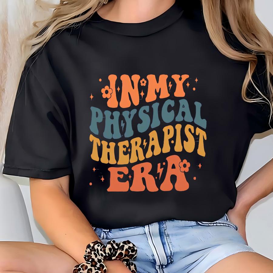 Retro Physical Therapist Shirt: Funny Therapy Gift T-shirt