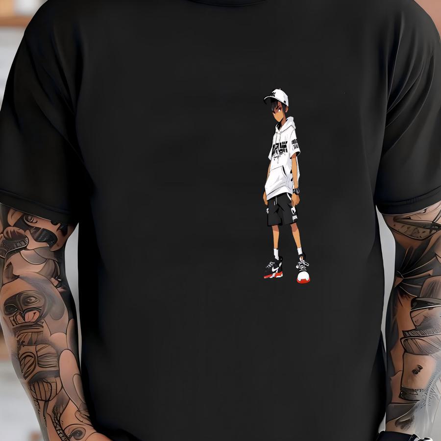 Graffiti Hip Hop B-boy Tee  T-shirt