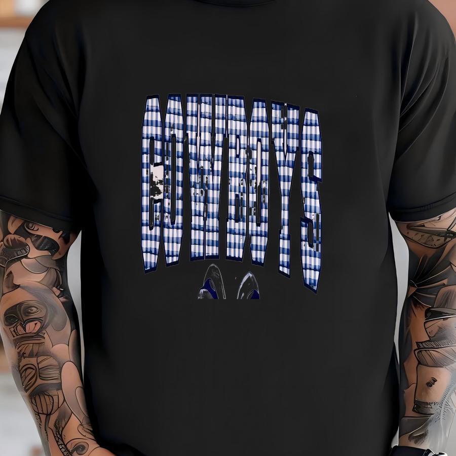 Cowboy Gigham Bow T-shirt