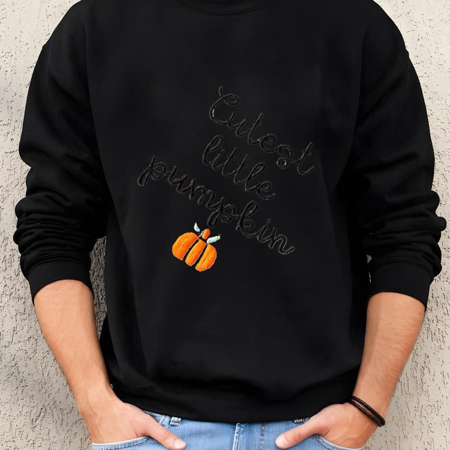 Pumpkin ®: Cutest Little Pumpkin, Baby's First Halloween Sweatshirt