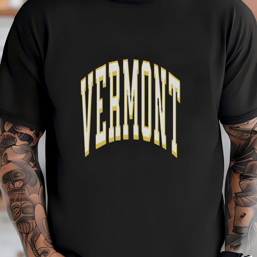 Vermont Hoodie, Vermont Sweatshirt,vermont Gifts, Vermont Sweater, Vermont Crewneck T-shirt