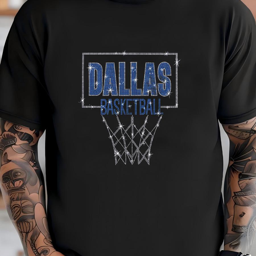 Rhinestone Basketball Shirt: Game Day Tee T-shirt