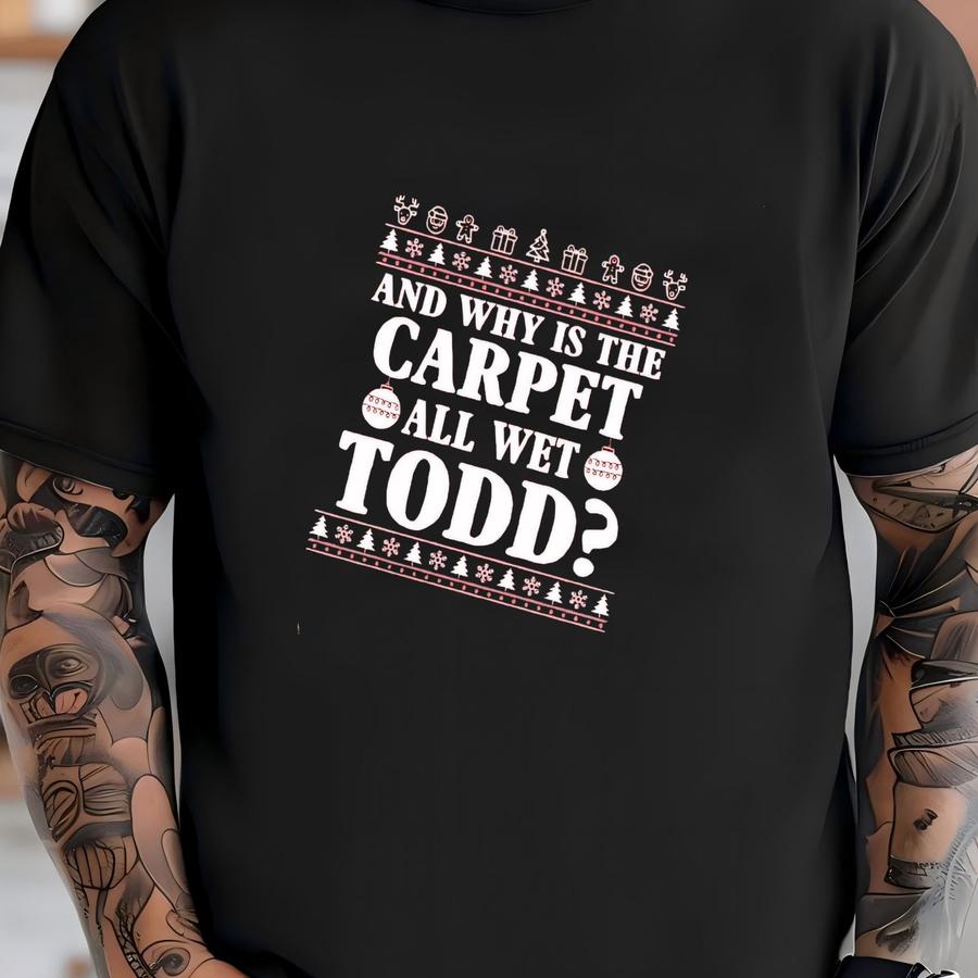 Christmas Vacation Todd Margo Shirt:  T-shirt