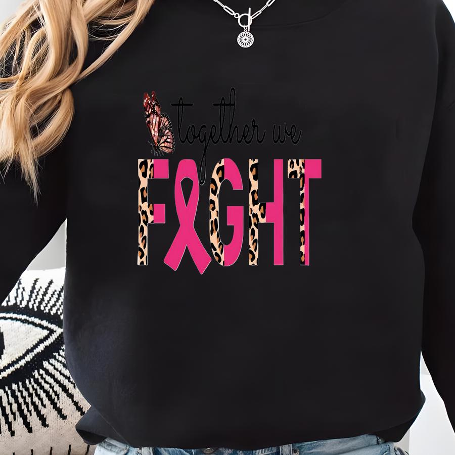 Breast Cancer Awareness Shirt: Butterfly Pink Ribbon Tee Sweatshirt