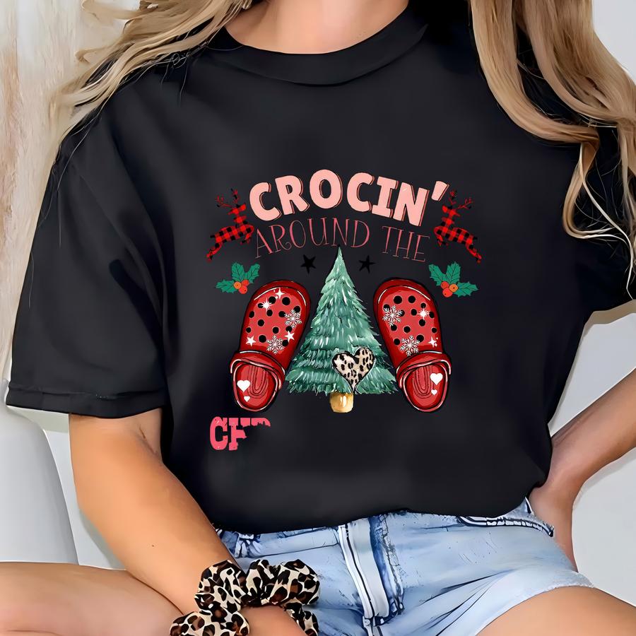 Crocin Christmas Tree Sweatshirt, Christmas Sweatshirt, Christmas Shirt, Merry Christmas Shirt, Santa Shirt, Christmas,christmas Gift T-shirt