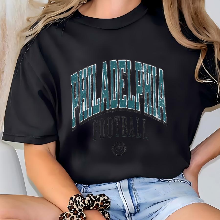 Vintage Philadelphia Football Sweatshirt | Football Sunday Crewneck | Philly Football Shirt | Philly Hoodie | Philadelphia Hoodie T-shirt