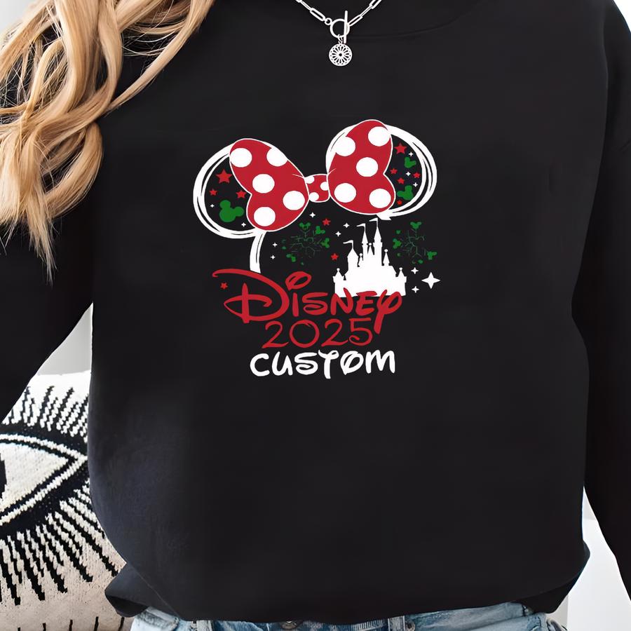 Christmas 2025 Shirt, Personalized Shirt, Christmas Gift, Family Trip, Christmas Family T-shirts, Matching Family Tee Sweatshirt