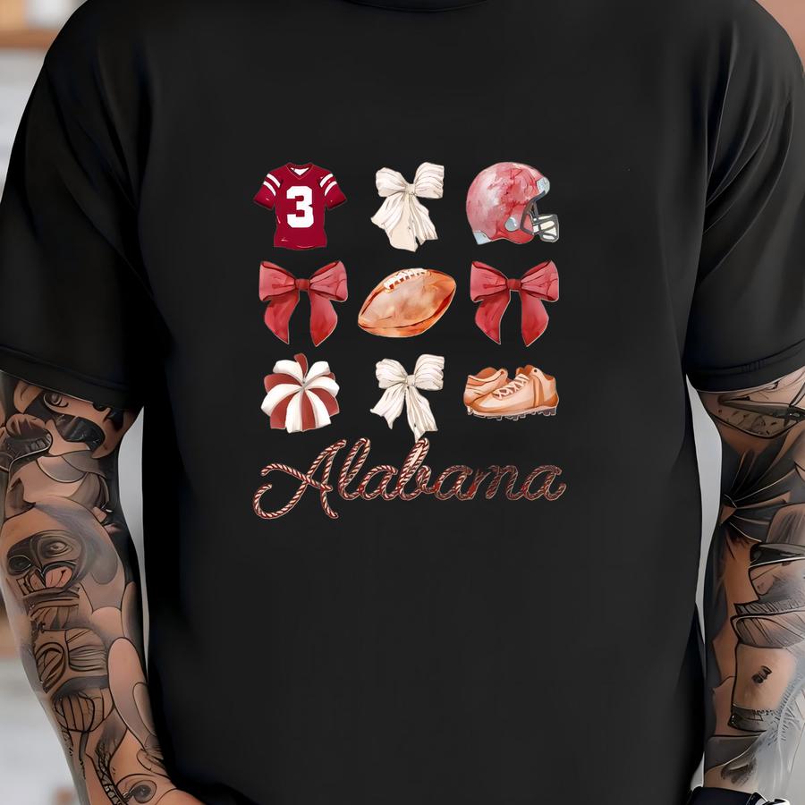 Toddler Shirt, Youth Shirt, Baby Top, Kids Game Day Shirt, Kids Shirt, Fan, Football, Football Bow T-shirt