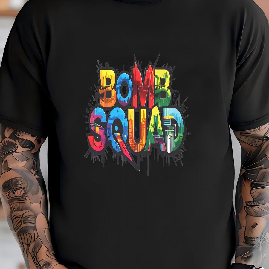 Bomb Graffiti Tee Unisex Hoodie Old School Graffiti Urban Hip Hop Street Style - B-boy Breakdancing T-shirt