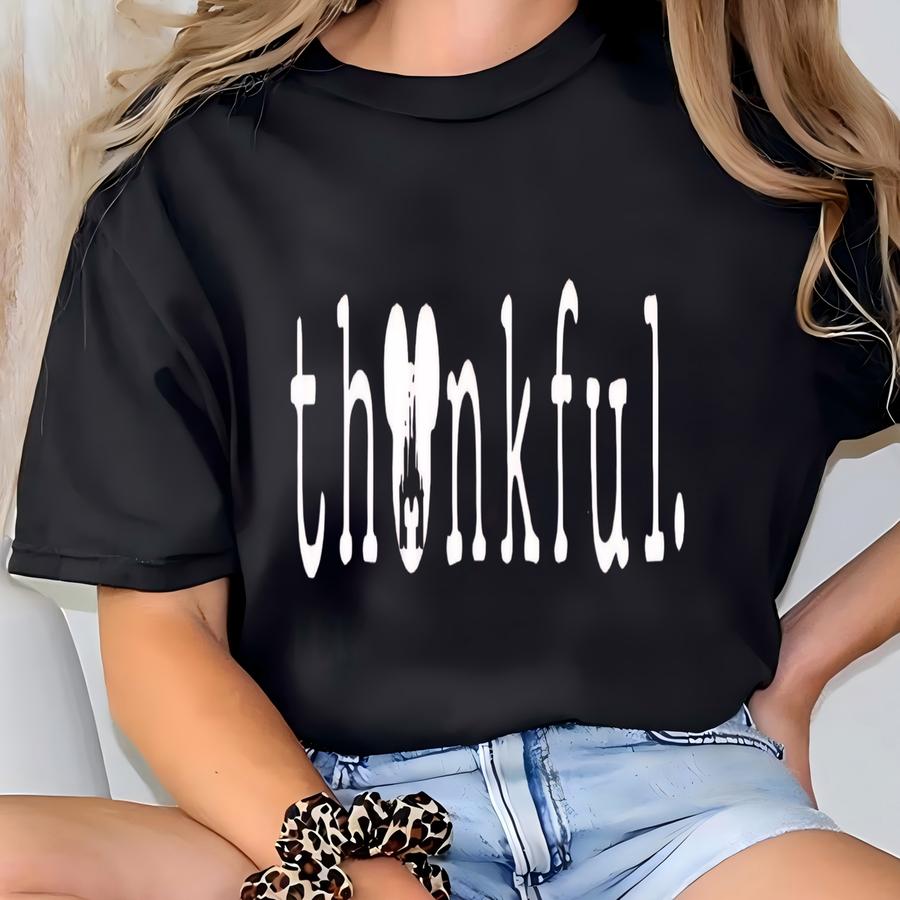 Thankful Shirt, Thanksgiving Shirt, Thanksgiving Family Shirts, Cute Fall Tee, Land Trip Shirt, Vacation T-shirt