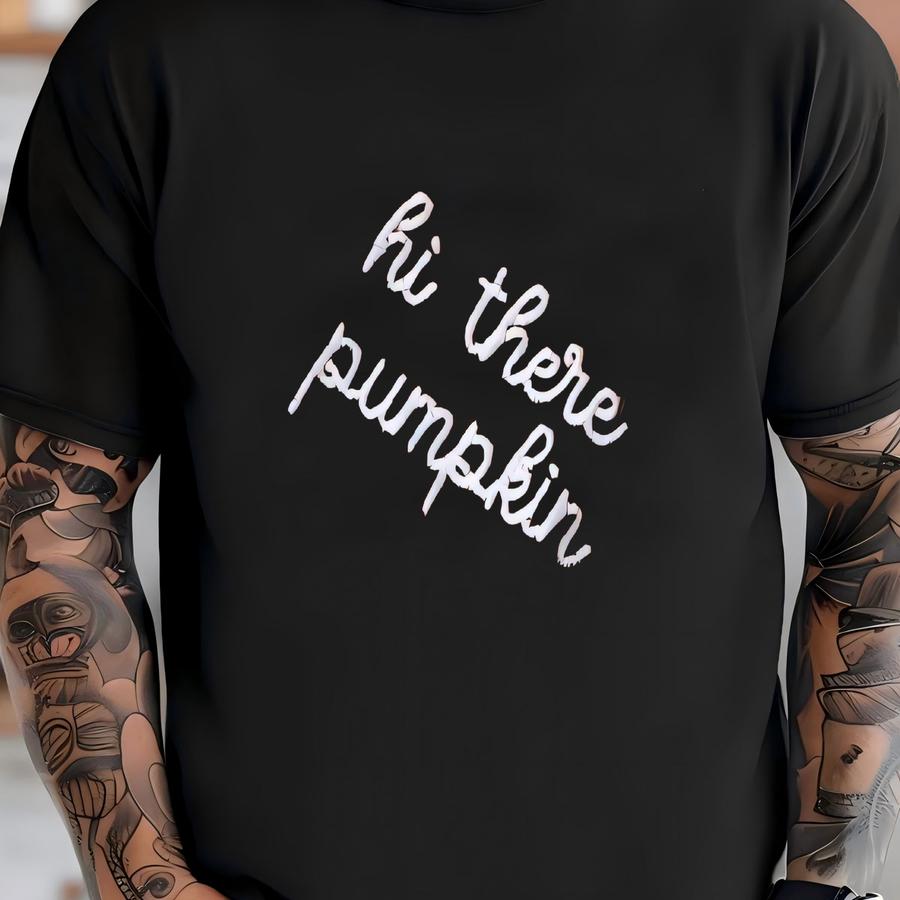 'hi There Pumpkin' Sweatshirt - Fall Crewneck T-shirt