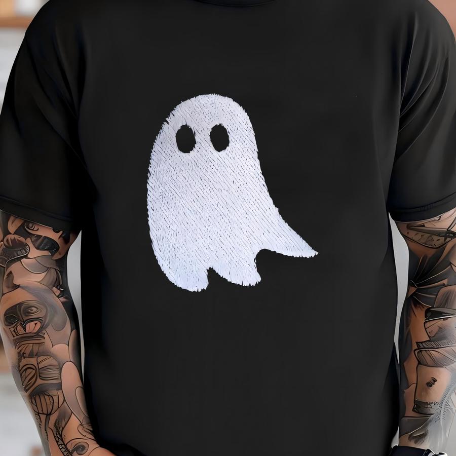 Ghost Toddler Sweatshirt: Fall Fce Crewneck T-shirt