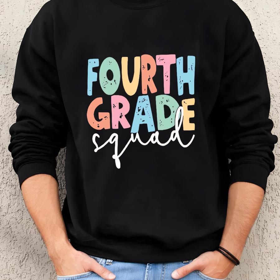Fourth Grade T-shirt, 4th Grade Teacher Shirt, Back To School Shirt, Teacher Appreciation Gift, School Shirt Sweatshirt