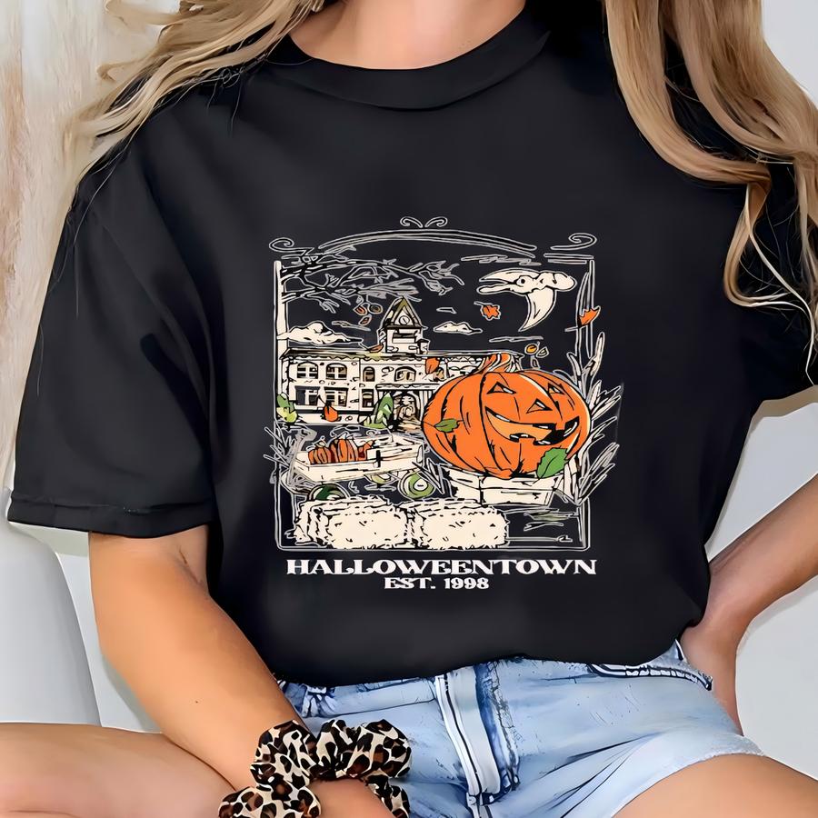 University Fall Sweater: Spooky Season Tee T-shirt