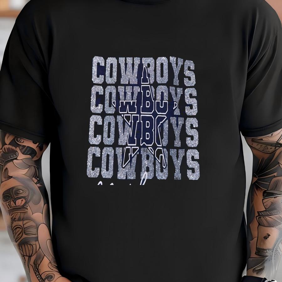 Cowboys Unisex Bella Canvas Shirt: Game Day Apparel T-shirt