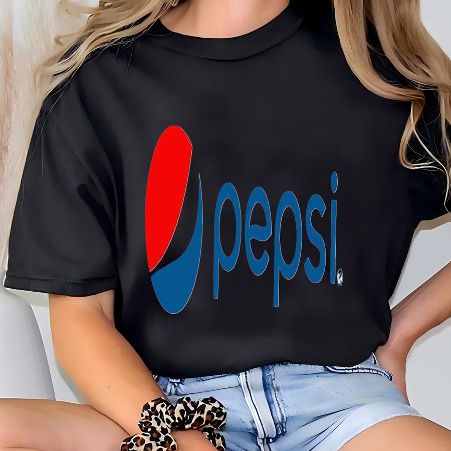 Pepsi Coke Logo Sweatshirt, Gift For Coke Lover, Pepsi Lover Sweatshirt, Unisex Crewneck Sweatshirt For Pepsi Lover, E1015 T-shirt