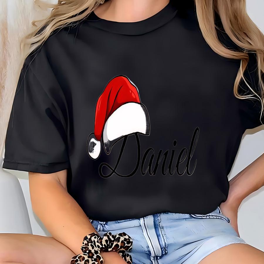 Matching Family Christmas Shirts, Matching Xmas Tees, Personalized Name Christmas Family Shirt, Family Christmas Shirt, Custom Christmas Tee T-shirt