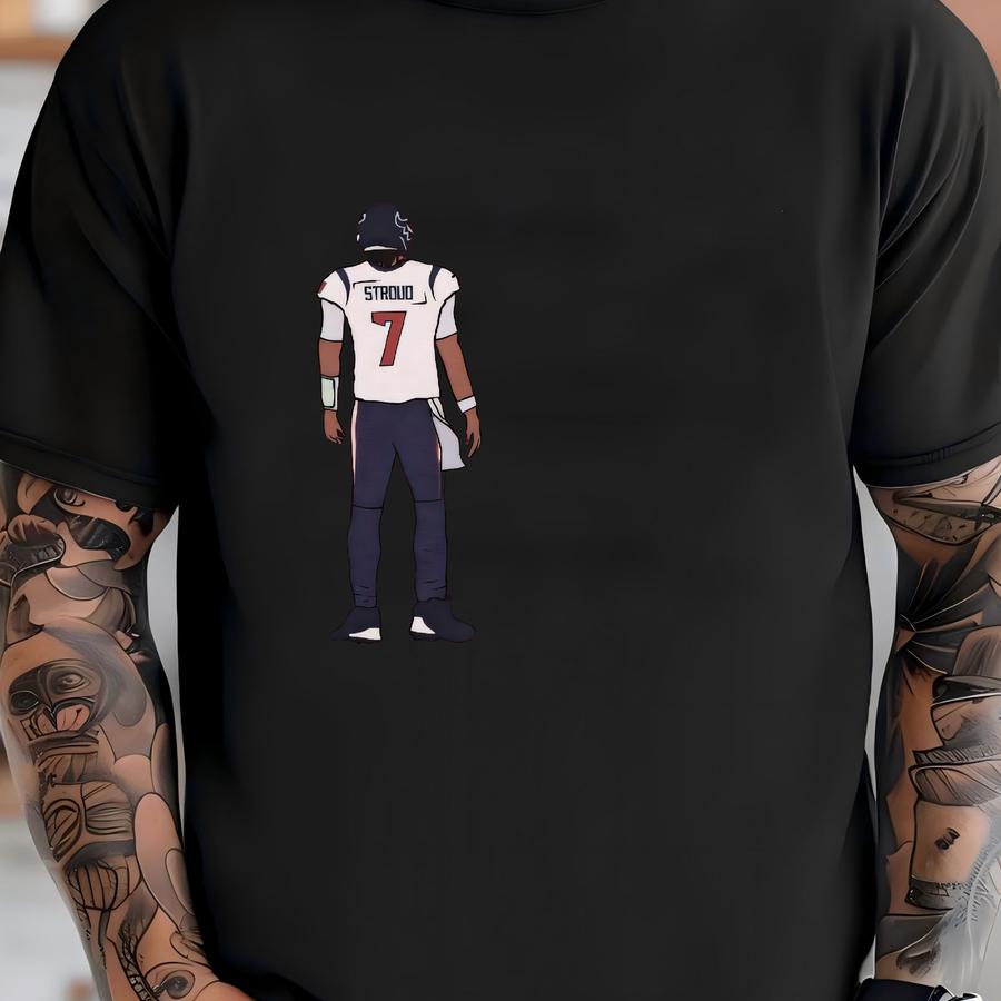 Cj Stroud Mirror Goat Hoodie. T-shirt