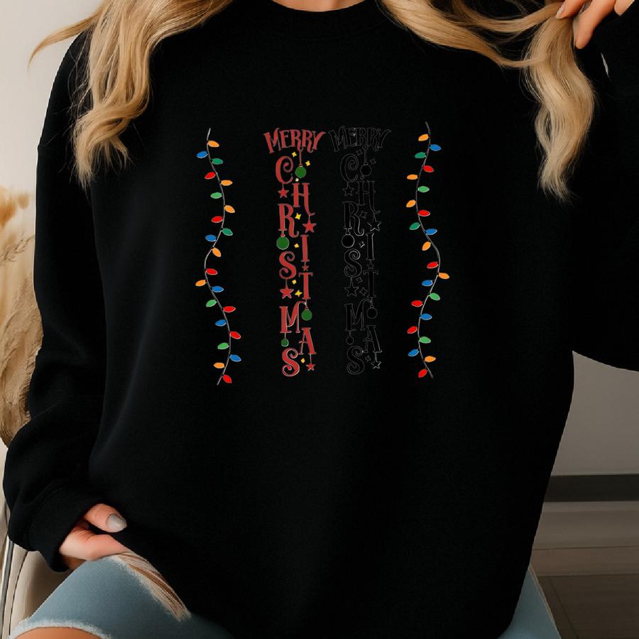 Merry Christmas Christmas Porch Sign T-shirt, Christmas 2025 Shirt, Family Christmas T-shirt, Christmas Gift, Funny Christmas Tees -cc001 Sweatshirt