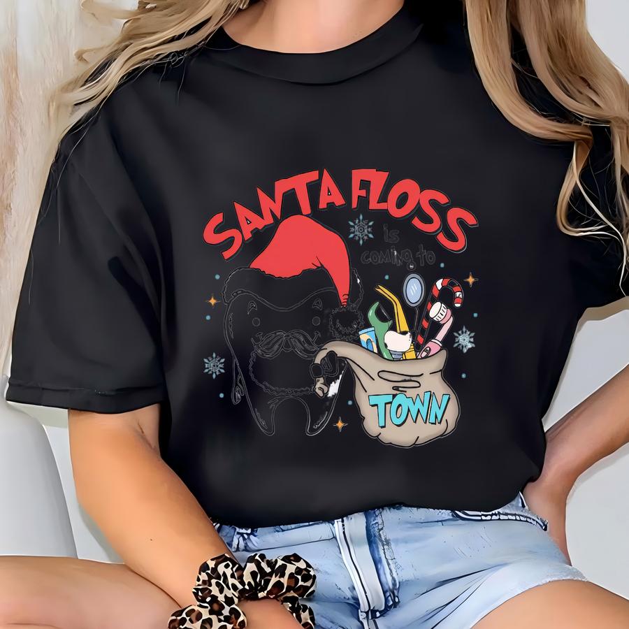 Christmas Dentist Sweatshirt, Christmas Dentist Shirt, Christmas Gift For Dentist, Christmas Dental , Dental Office Christmas Shirt T-shirt