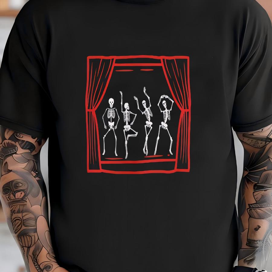 Moulin Rouge Halloween Shirt | Lady Marmalade Skeleton Broadway Musical Tee T-shirt