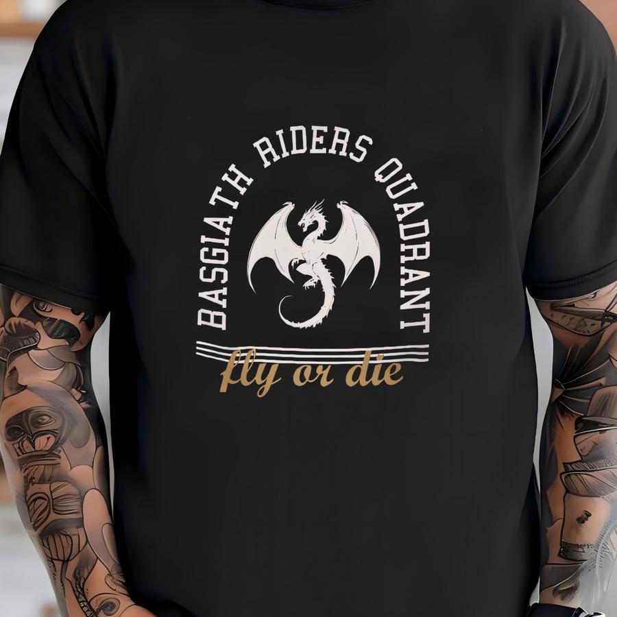 Fourth Wing Riders Quadrant Crewneck Sweatshirt T-shirt