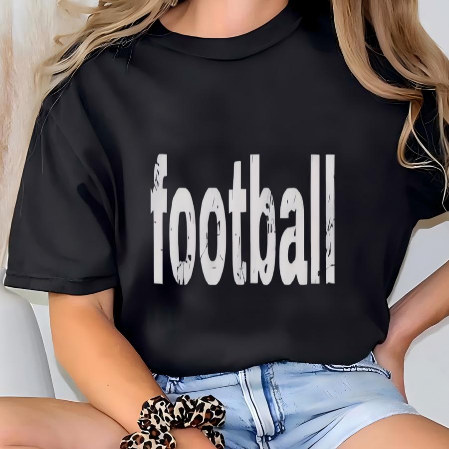 Vintage Football Hoodie (white Font) T-shirt