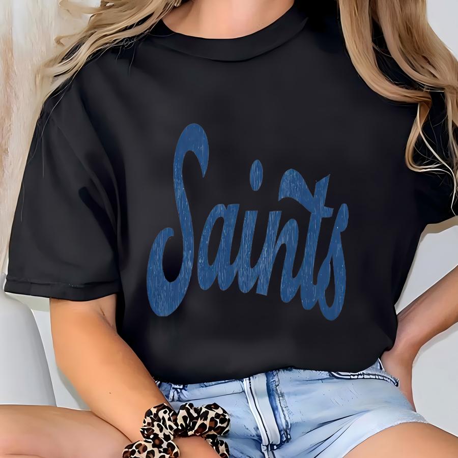 Saints Sweatshirt Saints Hoodie Saints Game Day Apparel Saints Spirit Wear Saints School Mascot T-shirt