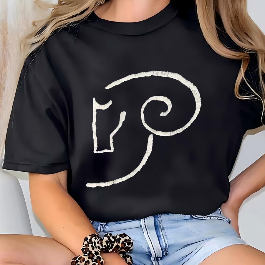 Vintage 90s Aries Art Tshirt Size L 2-side T-shirt