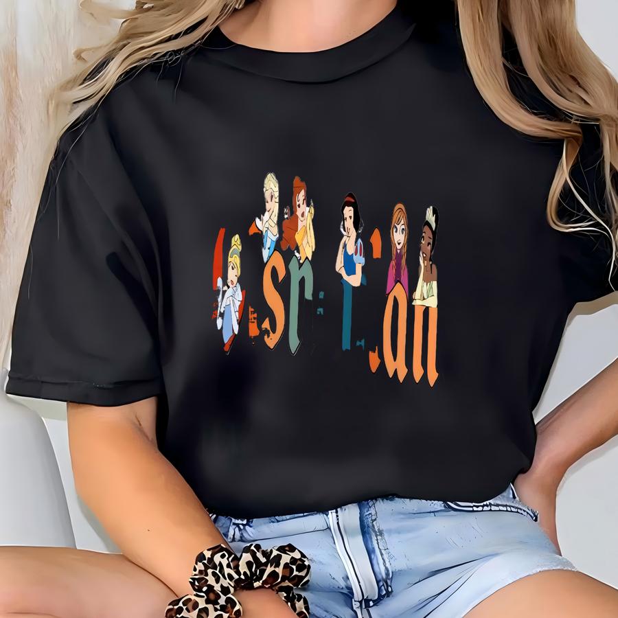 ® Land Princesses Shirts, Toddler Shirt, Princess Sweatshirt, Trip 2024 Tee T-shirt