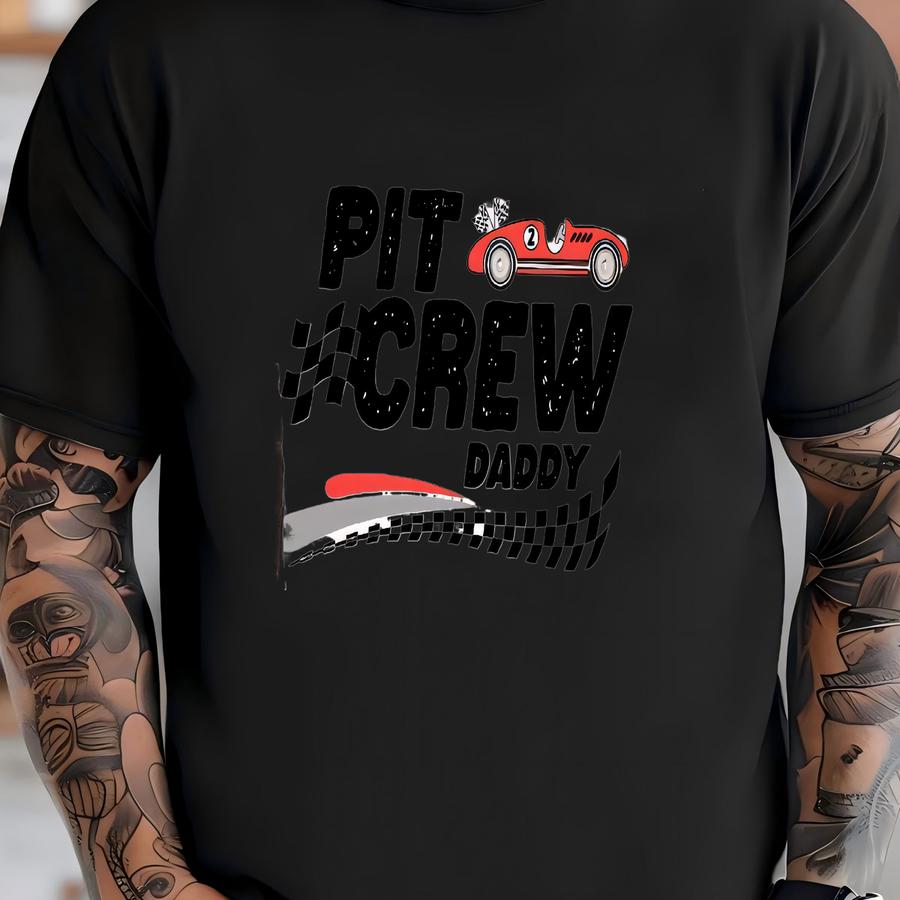 Race Car Birthday Shirts, Custom Pit Crew Shirts, Cute Car Tshirt, Matching Vintage Racing Shirt, Group Race Tshirt, Red Car Shirts, F1 Tee T-shirt