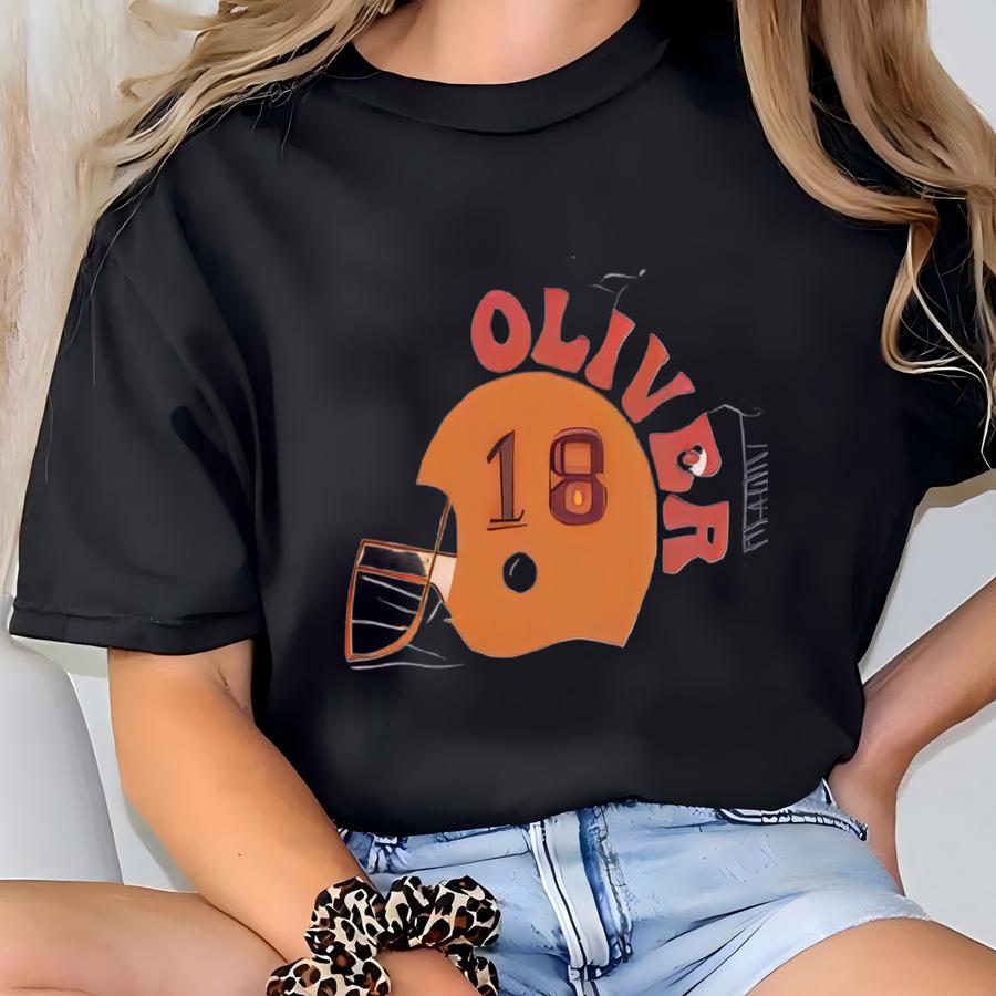 Custom Football Mom Shirt: Personalized Name Number Tee T-shirt