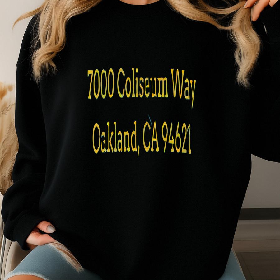Vintage Oakland-alameda County Coliseum Address T-shirt California Seals Hockey Sweatshirt