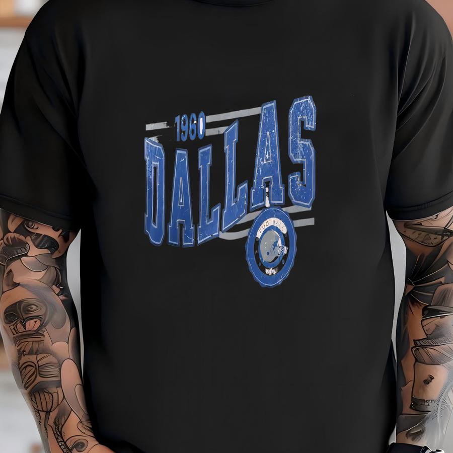 Football Retro Crewneck Sweatshirt, Cowboy Retro Stripe Sve Sweatshirt, Unisex Shirt, Game Day Shirt, Cowboy Fan Gift T-shirt