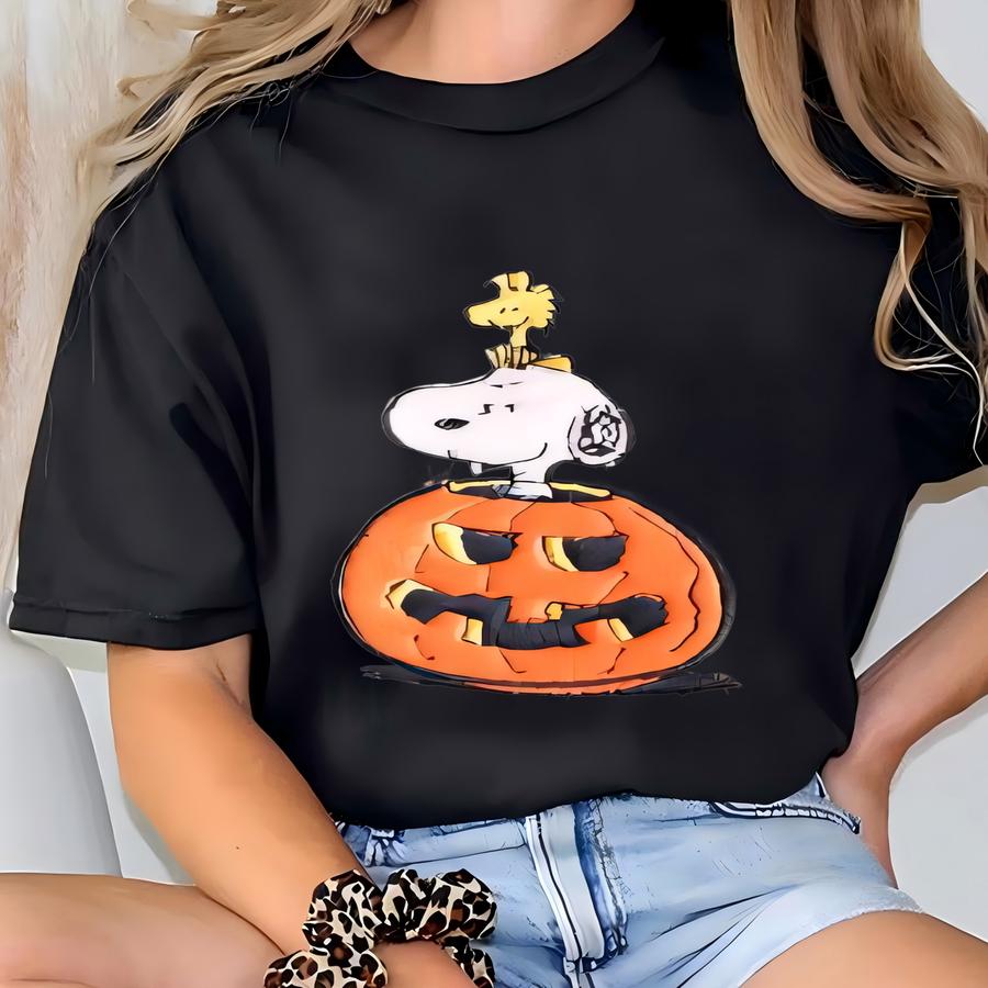 Beagle Pumpkin Fall Halloween Sweatshirt Or Hoodie T-shirt