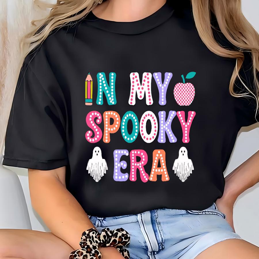 Retro Halloween Shirt, In My Spooky Era, Fall Tee T-shirt