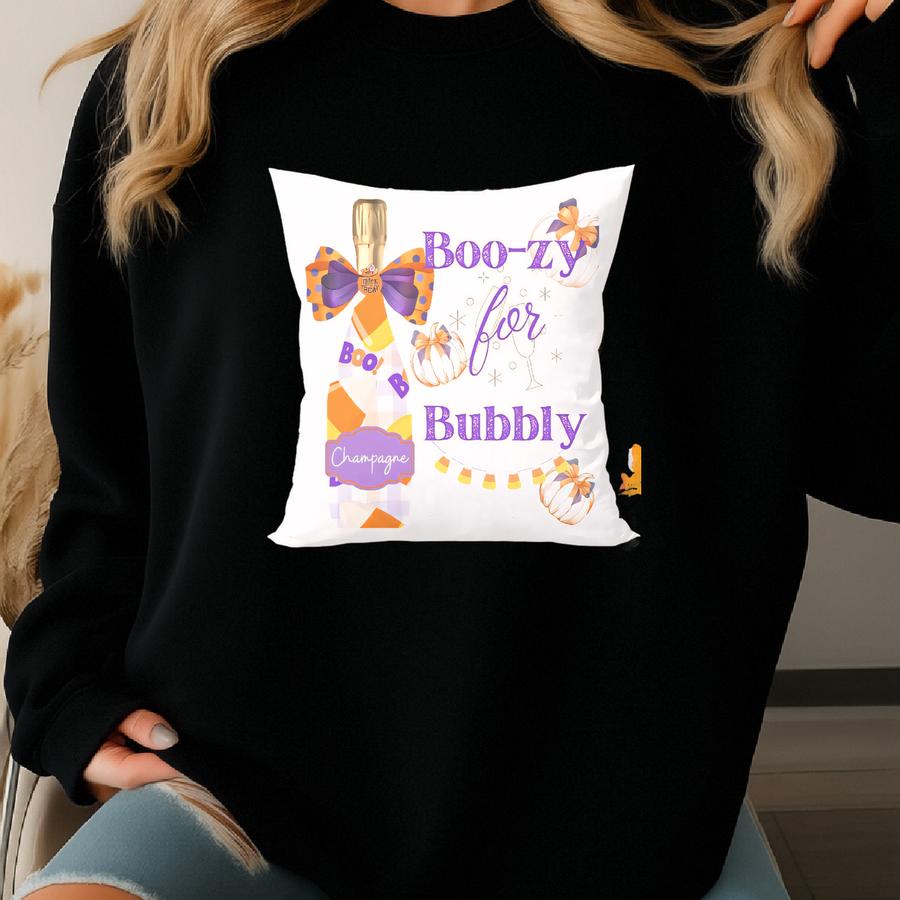 Dark Coquette Halloween Png, Boozy Bubbly Bar Sign, Coquette Halloween, Halloween Sign Champagne Wall Art, Bubbly Bar Sign, Halloween Decor Sweatshirt