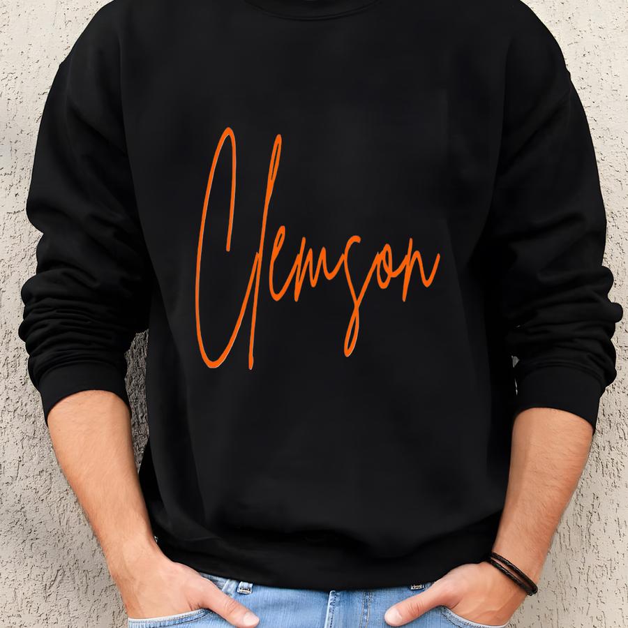 Clemson Sweatshirt, Tigers Sweatshirt, College Football Sweatshirt, Sweatshirt