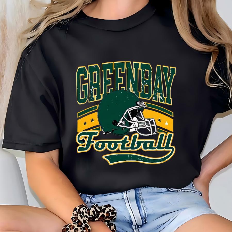 ® Green Bay Football Hoodie, Green Bay Varsity Crewneck Hoodie, Green Bay Fan Gift, For Women And Men T-shirt