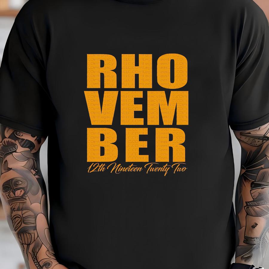 Rhovember / Available In Tee, Crewneck, Tank, Long Sve T-shirt