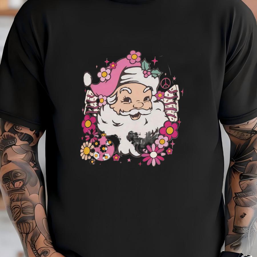 Vintage Santa Christmas Tree Cakes Women's Tee T-shirt