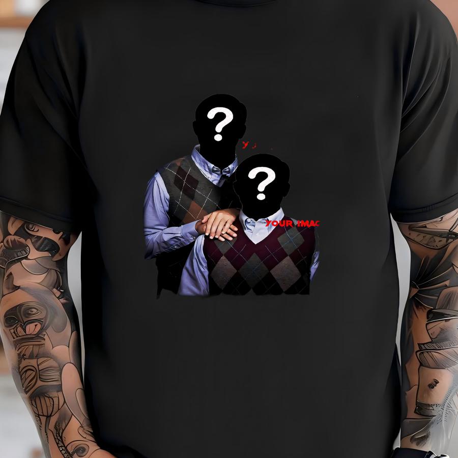 Custom Step Brothers Png - Personalized Photo Shirt Design (digital Download) T-shirt