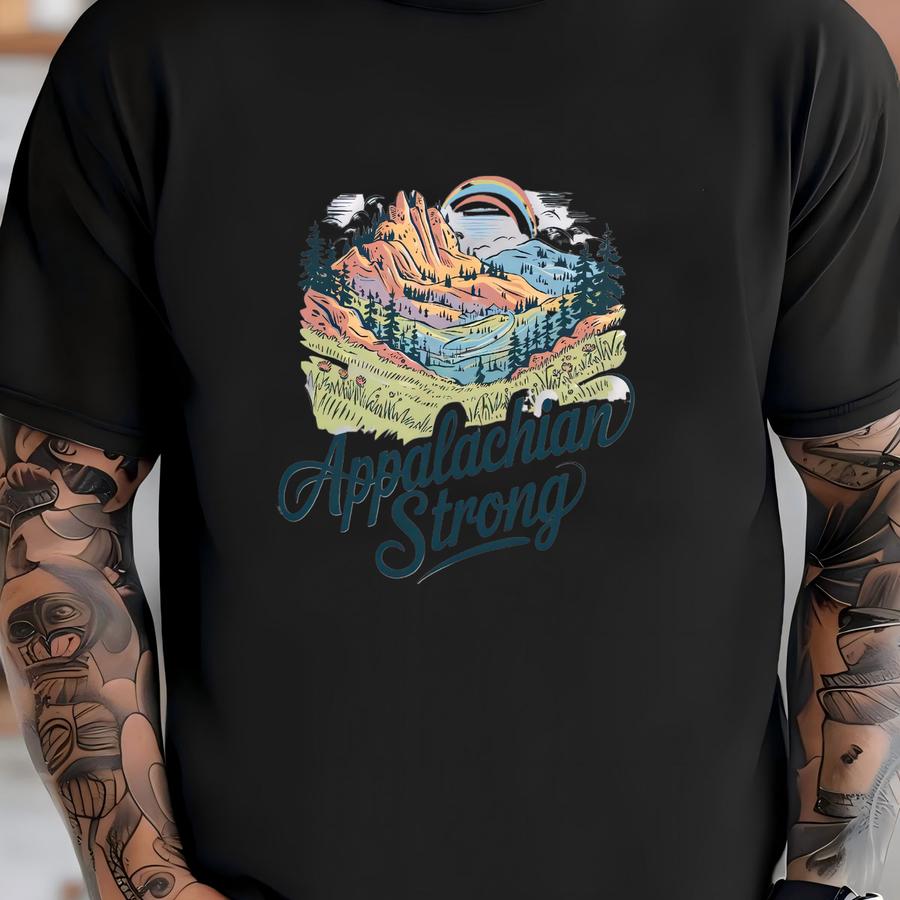 Appalachian Strong Western Sweatshirt, Hurricane Helene, Motivational Sweater North Carolina Shirt, Tennessee Shirt, Inspirational Tee T-shirt