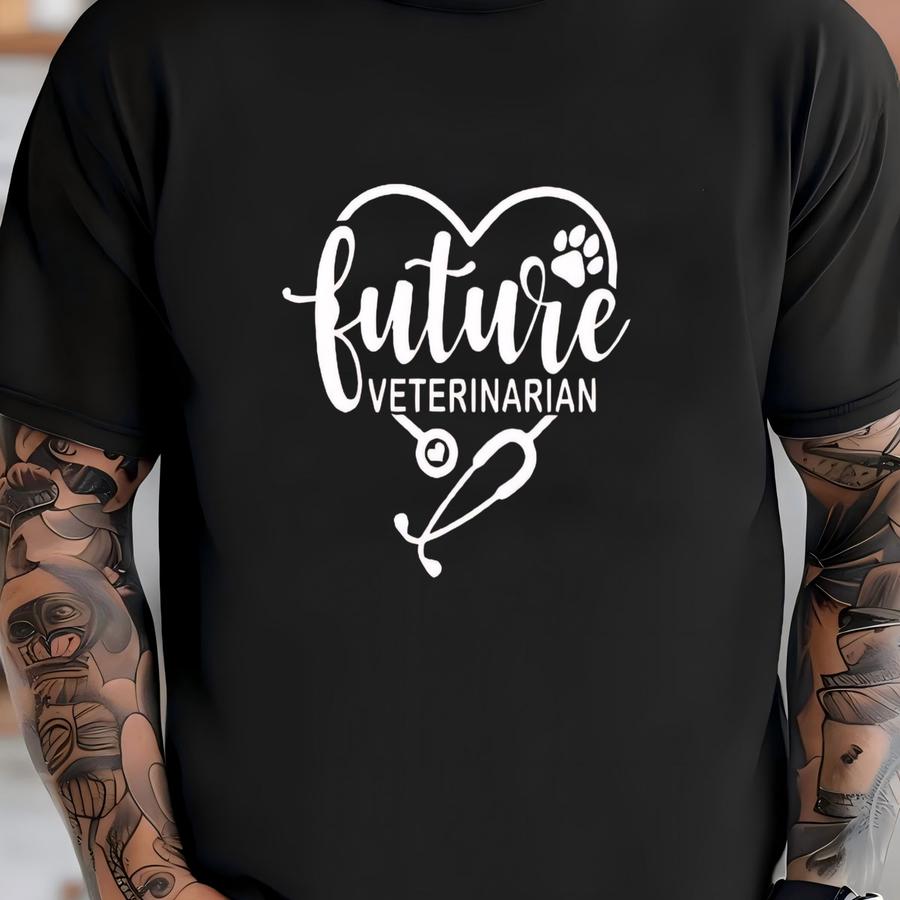 Future Veterinarian Hoodie, Veterinary School Shirt, Veterinary Tech, Animal Lover Tee, Vet Graduation, Future Vet Gift T-shirt