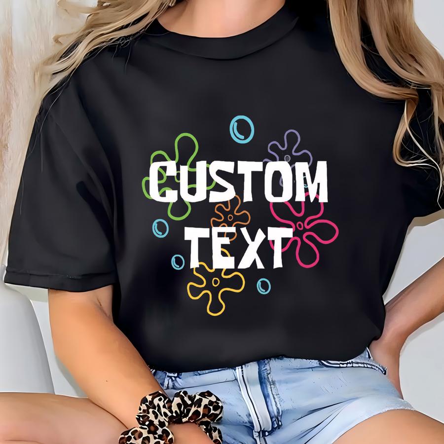 Custom Text Shirt, Custom Birthday Shirt, Personalized Sweater, Custom Special Day Hoodie, Family Matching Shirt, Custom Retro Tee T-shirt