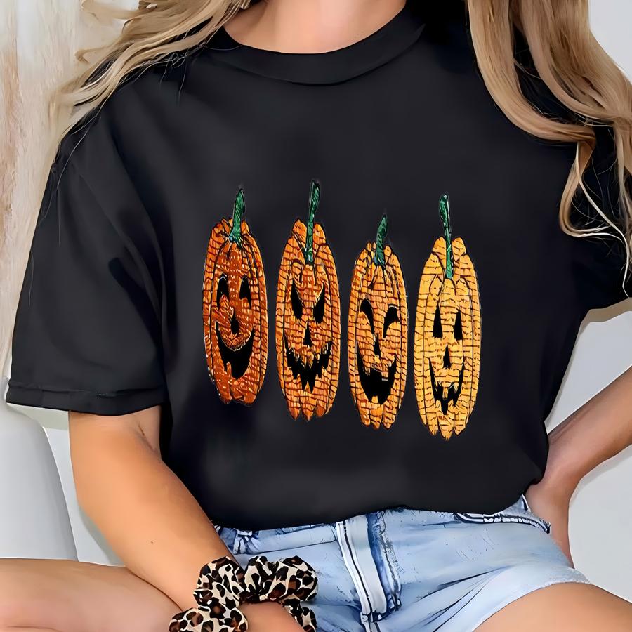 Fall Pumpkin Sweater, Halloween Sweatshirt, Fall Sweater, Autumn Sweatshirt T-shirt