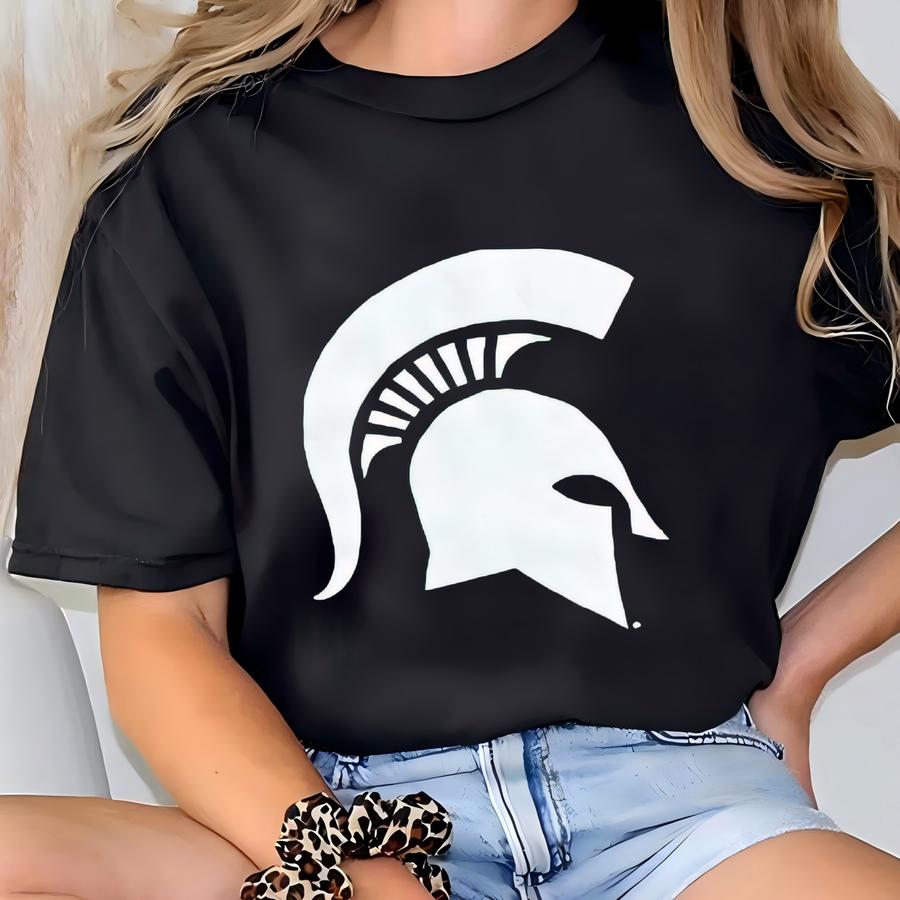 Vintage Michigan State Spartans Football Pocket Hoodie Sweater Size Small T-shirt