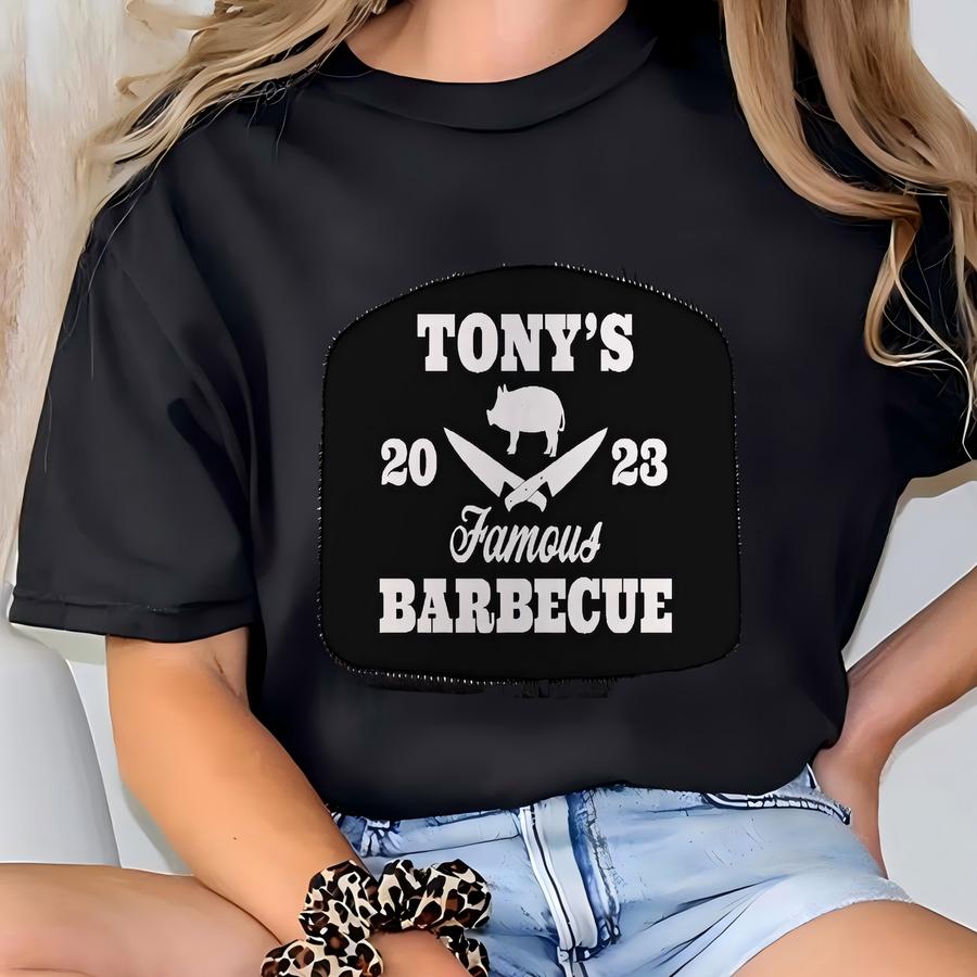 Personalized Barbecue Logo Patch Hat T-shirt