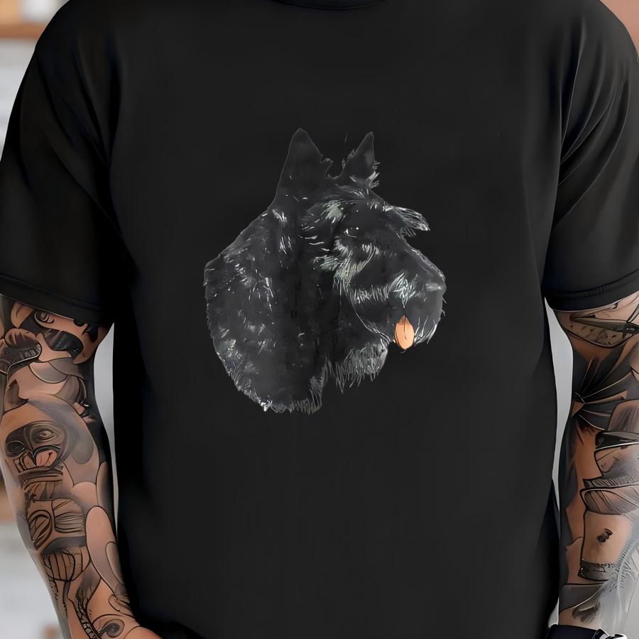 Vintage Scottish Terrier Hoodie T-shirt